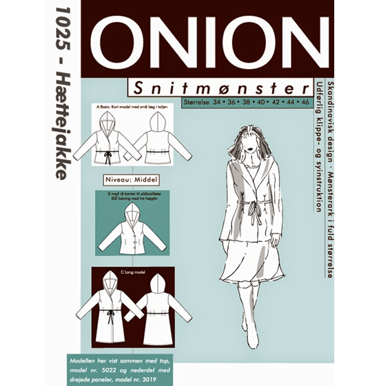 Onion 1025 Snitmønster